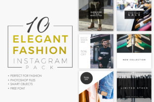 10 Elegant Fashion Instagram Pack: Elevate Your Social Media Presence