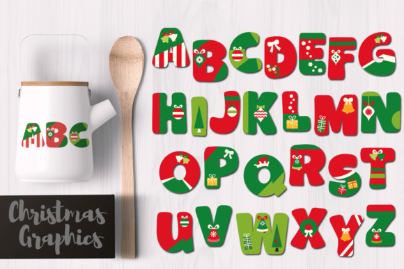 Christmas Alphabet: A Creative Tool for Festive Designs