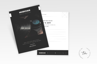 Music Postcard Flyer: A Modern Post Card Concept for Professional Results