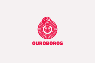 Ouroboros Logo Template for Creative and Professional Use