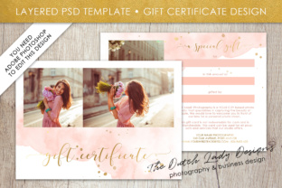 Photography Gift Certificate Template