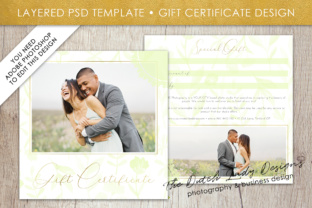 Photography Gift Certificate Template