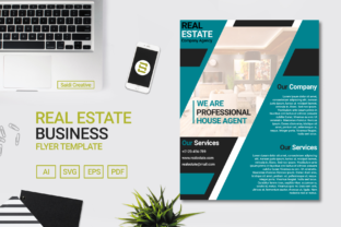 Real Estate Business Flyer Template Design US Flyer Size Landscape Mode